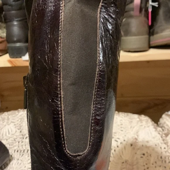 Davos Gomma OTK leather boots - Picture 8 of 13